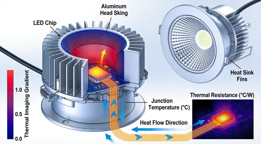 LED Heat Dissipation Design: Why Thermal Management Matters Featured image for LED heat dissipation
