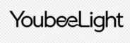 youbeelight logo 透明底黑色