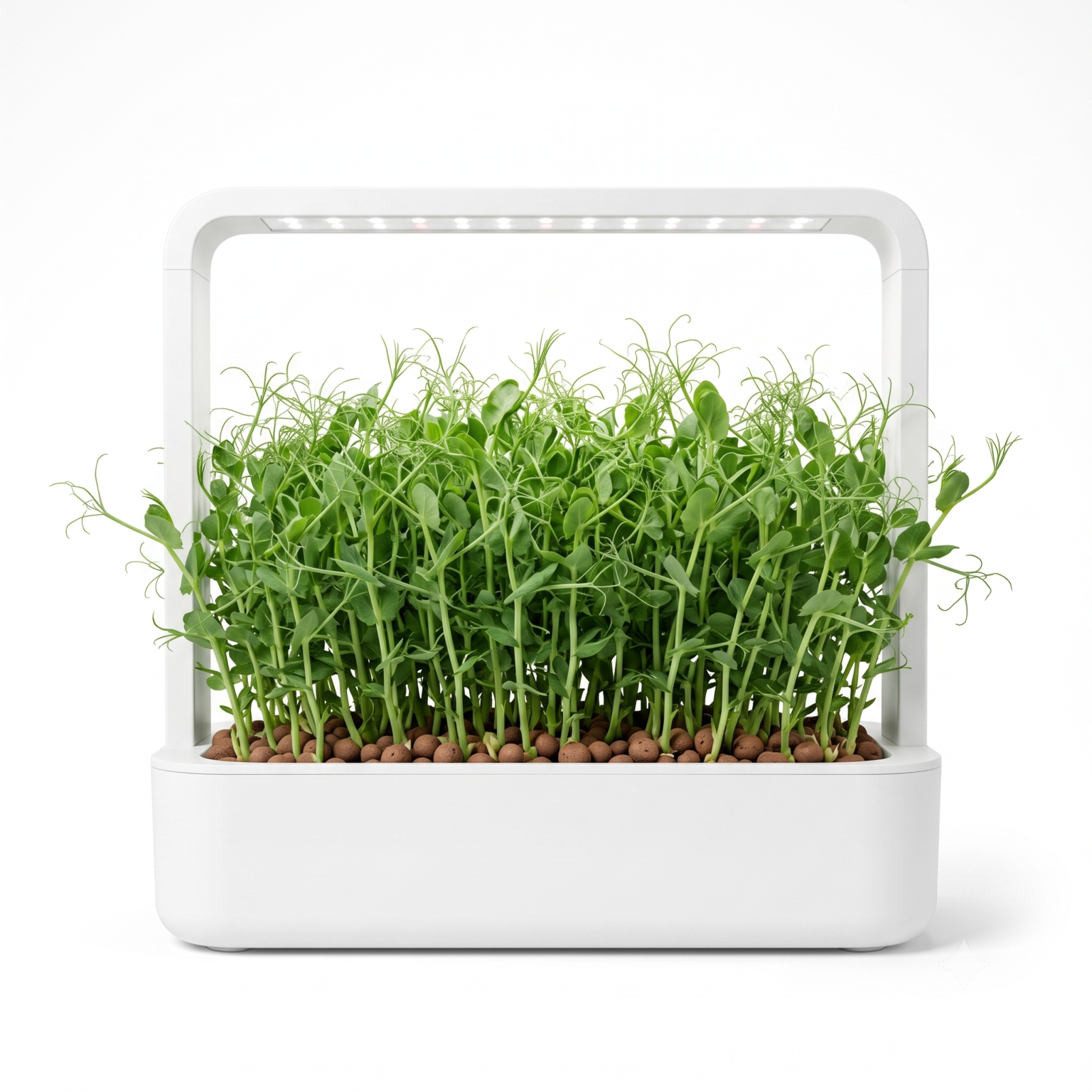 Smart LED panel luminaire with integrated wireless control module