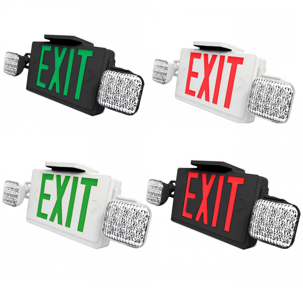 Emergency luminaire fixtures