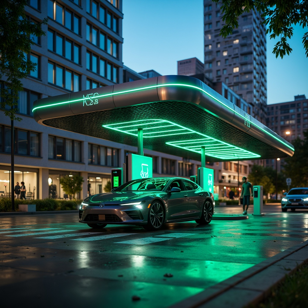 EV Charging Station LED Lighting in 2026: What Commercial Buyers Are Actually Specifying Modern EV charging station with LED canopy lighting at night