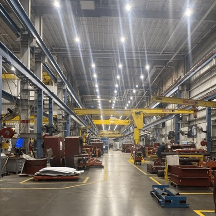 Industrial Workshop & Factory Floor Lighting: The Specifier's Honest Guide industrial factory floor led lighting