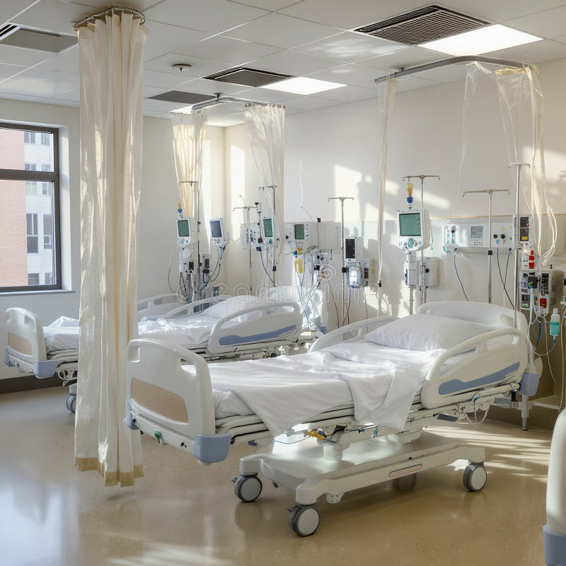Hospital Lighting in 2026: What Healthcare Facility Buyers Actually Need to Know Hospital ICU patient room with LED lighting and medical equipment