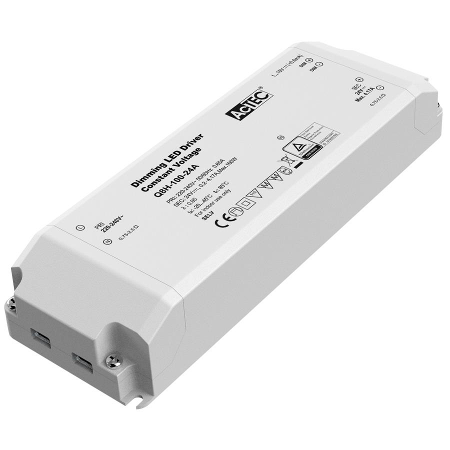 LED driver with 0-10V dimming capability