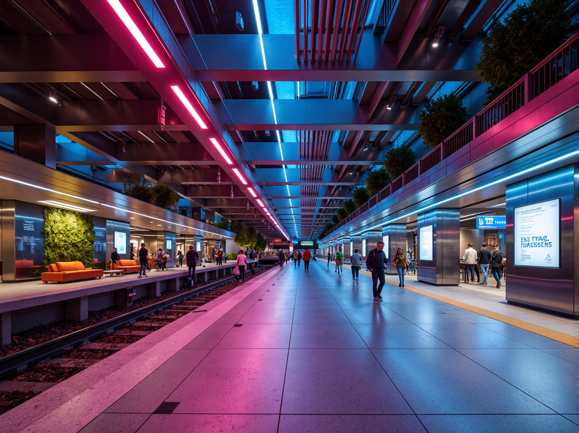 Transit and Railway Station Lighting in 2026: The Spec Decisions That Separate Real Professionals from Amateurs Transit station with retail and commercial areas illuminated by LED lighting