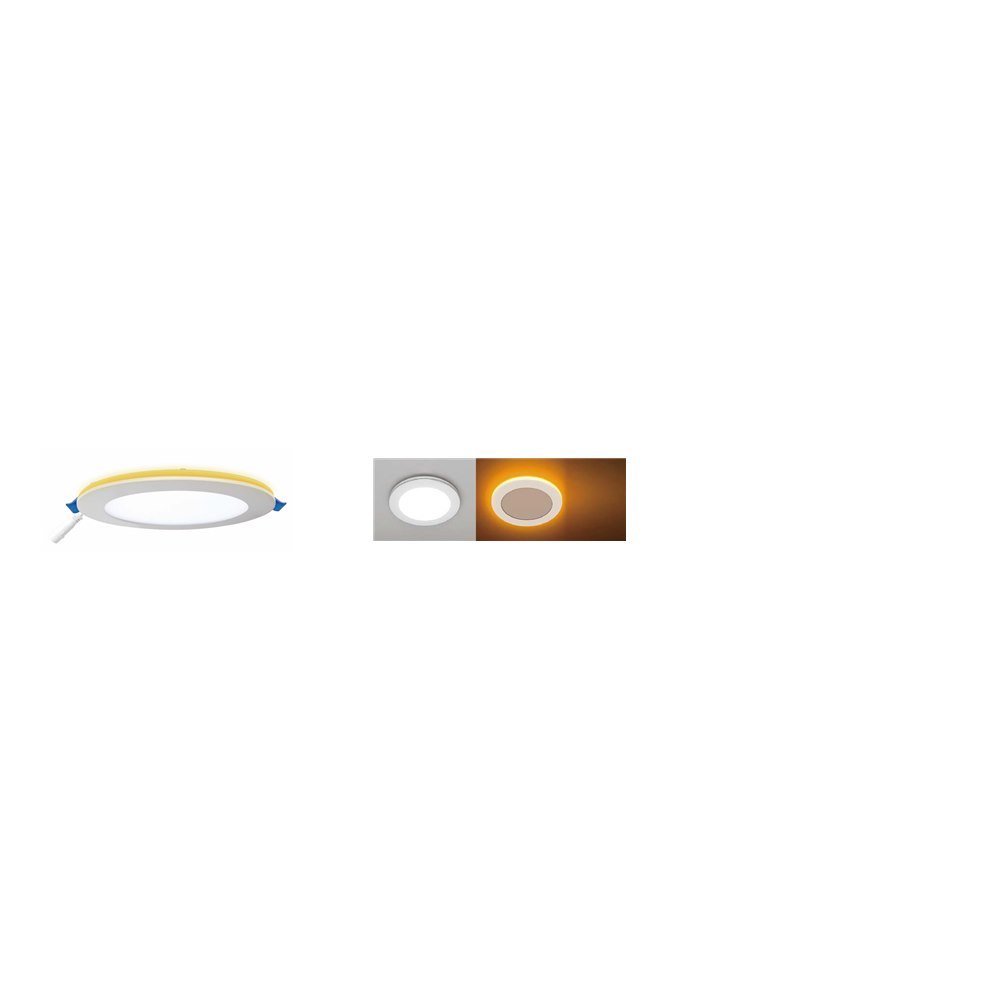 YOUBEELIGHT LED Slim Panel Light with Night Light (4-6 inch)