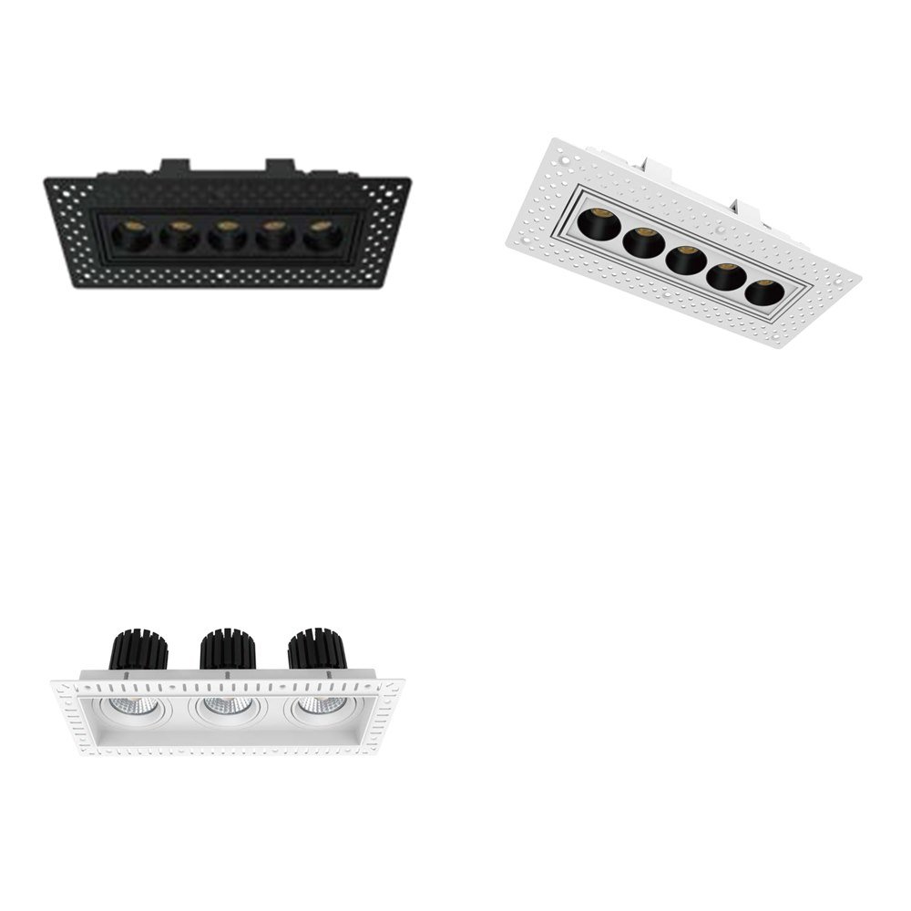 YOUBEELIGHT Trimless Multi-Cell Downlight Series