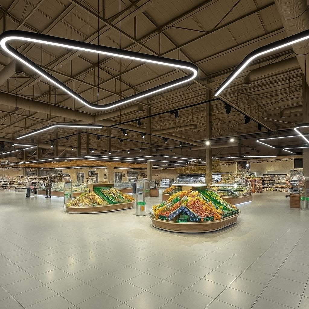 5 LED Failure Modes That Actually Kill Commercial Projects (and How to Spec Against Them) Commercial retail interior with LED lighting showing color and brightness consistency across ceiling