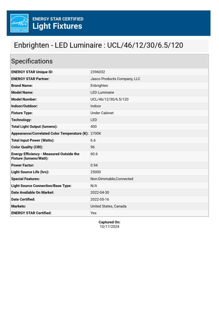 spec energy star