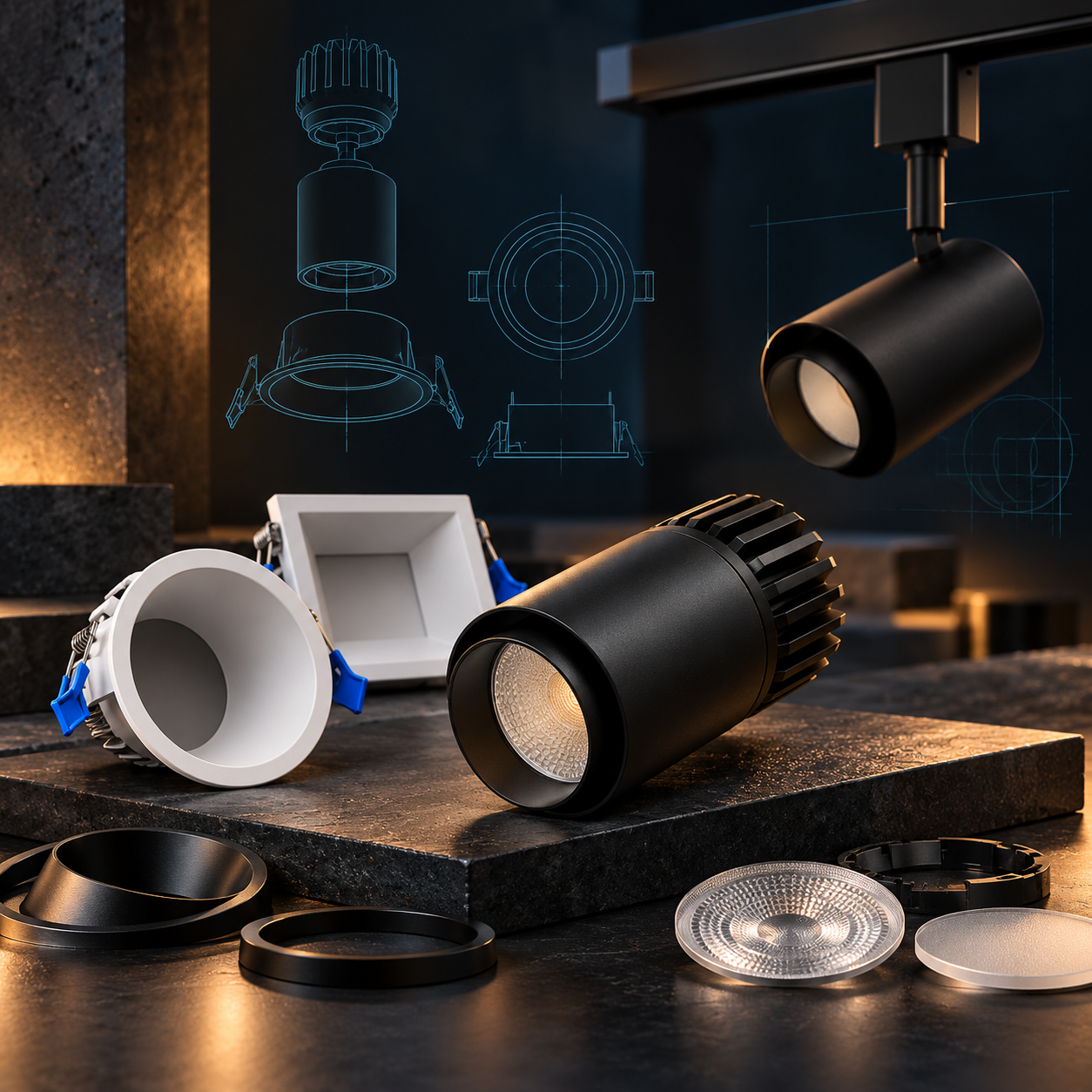 YOUBEELIGHT OEM modular lighting engineering and product development